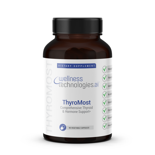 ThyroMost PLUS (Box of 12- 60 Ct Cap Bottles)