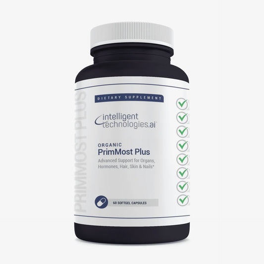 Organic PrimMost Plus- PHASE 4 Optional (Box of 12 Bottles- 60 Cap Ct)